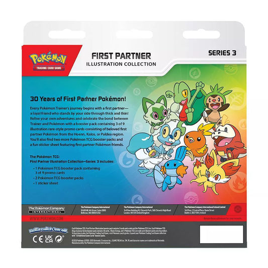 Pokémon TCG First Partner Illustration Collection Series 3 contents