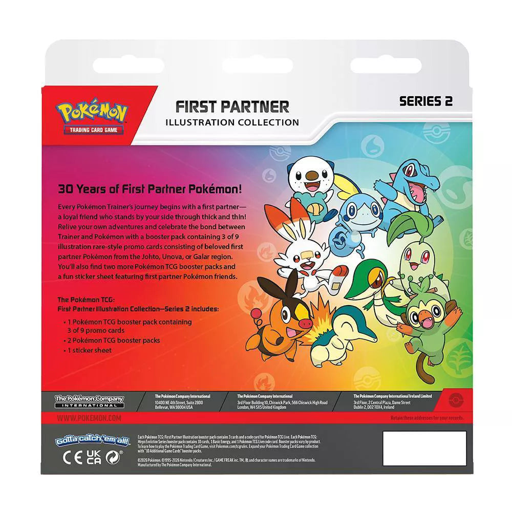 Pokémon Trading Card Game: First Partner Illustration Collection Series 2