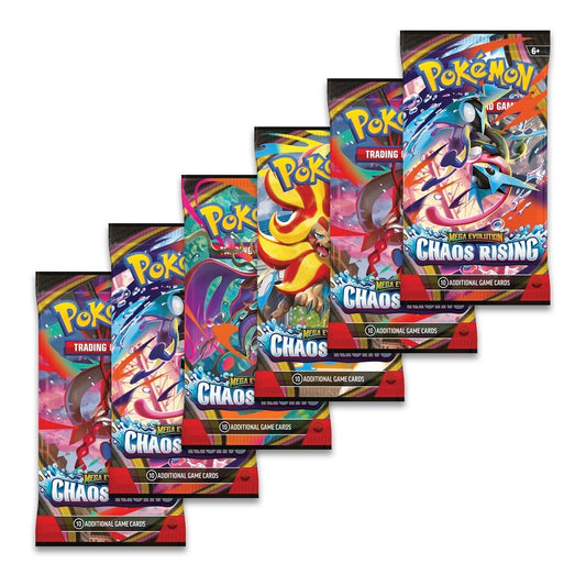 Pokémon Trading Card Game: Mega Evolution Chaos Rising Booster Bundle