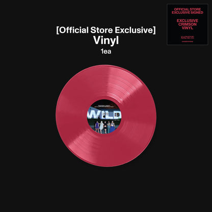 KATSEYE WILD signed vinyl package contents