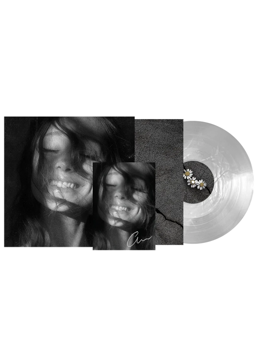 Ariana Grande: petal translucent pearly white lp (signed)