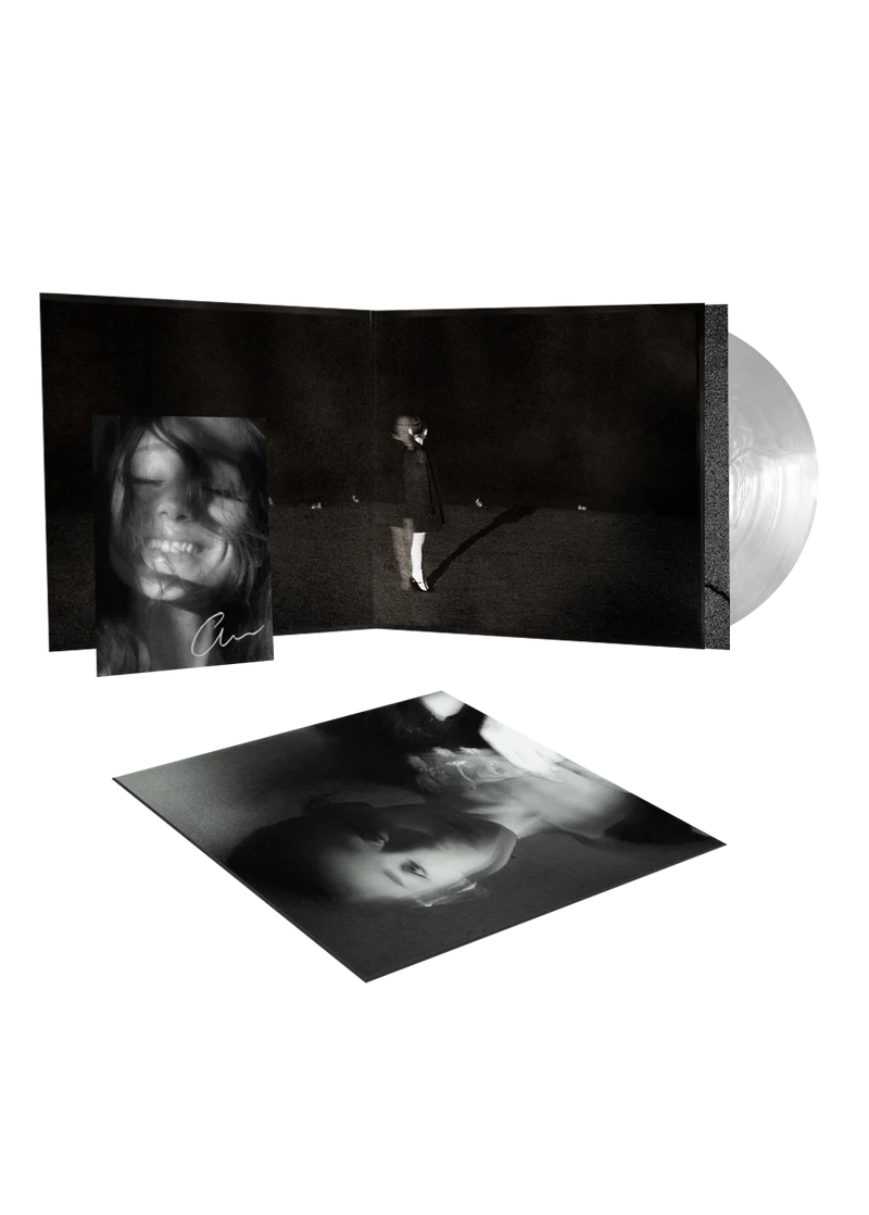 Ariana Grande: petal translucent pearly white lp (signed)