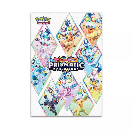 Pokémon Trading Card Game: Scarlet & Violet Prismatic Evolutions Poster Collection