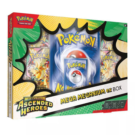 Pokémon Trading Card Game: Mega Evolution Ascended Heroes Mega Meganium ex Box
