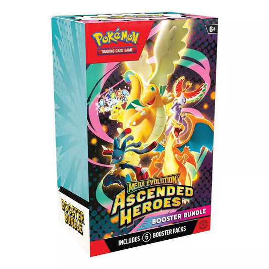 Pokémon Trading Card Game: Mega Evolution Ascended Heroes Booster Bundle