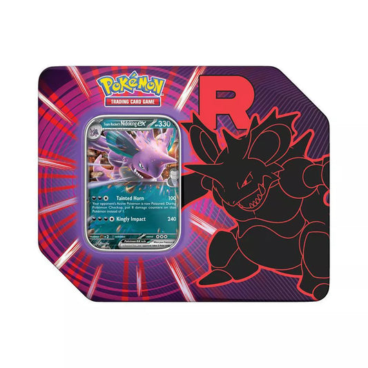 Pokémon Trading Card Game: Team Rocket Tin - Nidoking