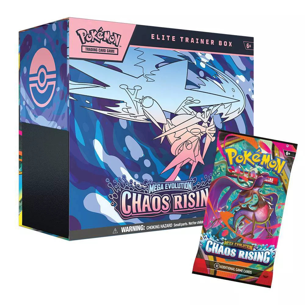 Pokémon Trading Card Game: Mega Evolution Chaos Rising Elite Trainer Box