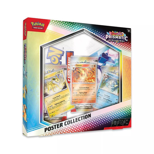 Pokémon Trading Card Game: Scarlet & Violet Prismatic Evolutions Poster Collection