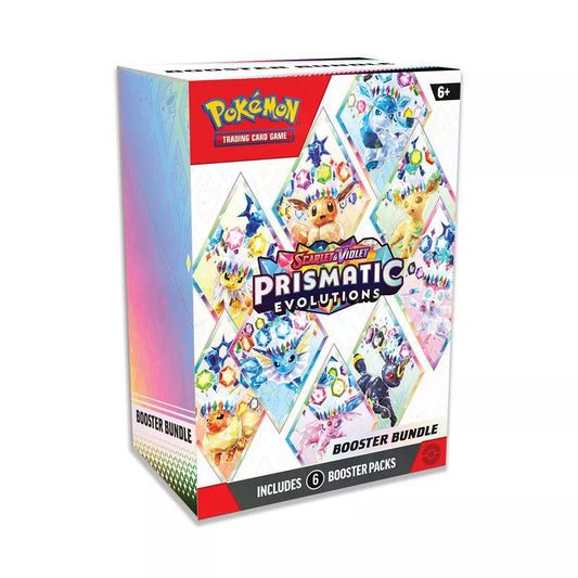 Pokémon Trading Card Game: Prismatic Evolutions Booster Bundle