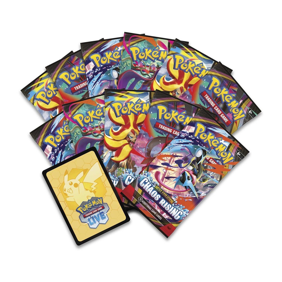 Pokémon Trading Card Game: Mega Evolution Chaos Rising Pokémon Center Elite Trainer Box