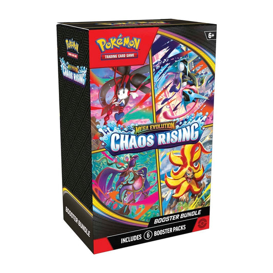 Pokémon Trading Card Game: Mega Evolution Chaos Rising Booster Bundle