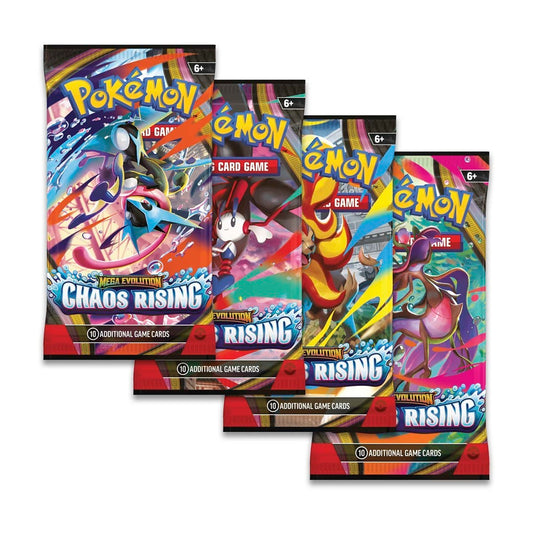 Pokémon Trading Card Game: Mega Evolution Chaos Rising Booster Display Box