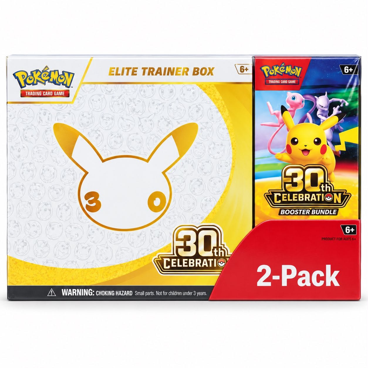 Pokémon Trading Card Game: 30th Celebration Elite Trainer Box + Booster Bundle