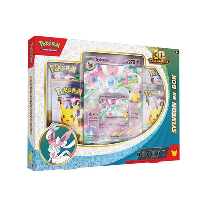 Pokémon 30th Celebration Sylveon ex Box sealed packaging