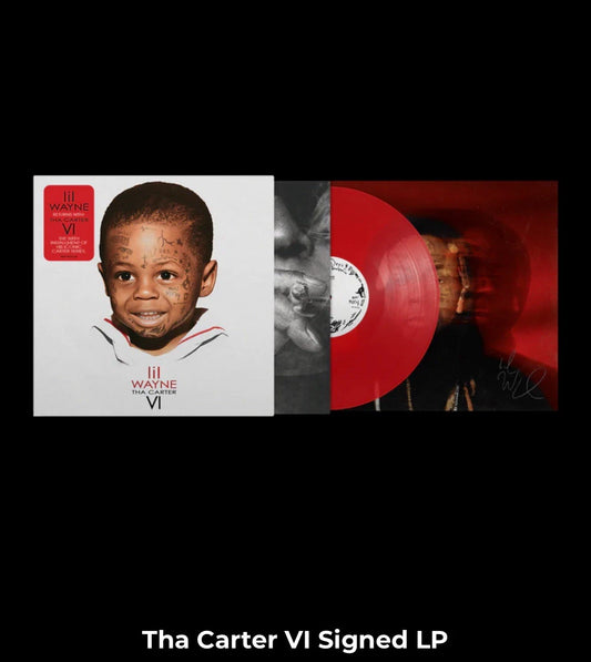 Lil Wayne "Tha Carter VI" Red LP Signed Vinyl